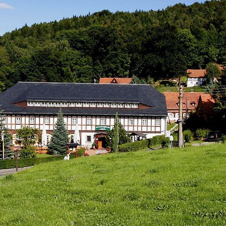 Wanderhotel Sonnebergbaude Waltersdorf  Exteriör bild