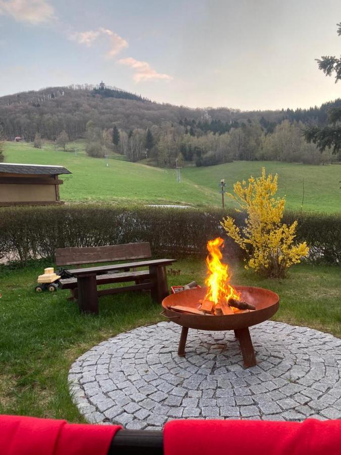 Wanderhotel Sonnebergbaude Waltersdorf  Exteriör bild