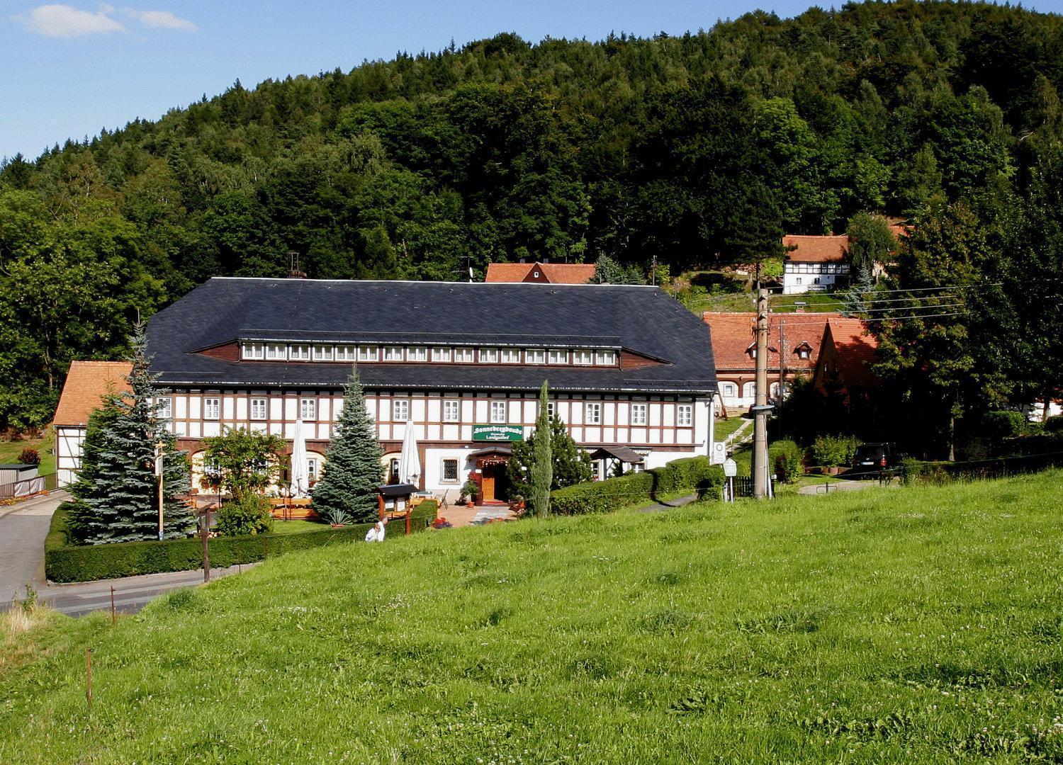 Wanderhotel Sonnebergbaude Waltersdorf  Exteriör bild
