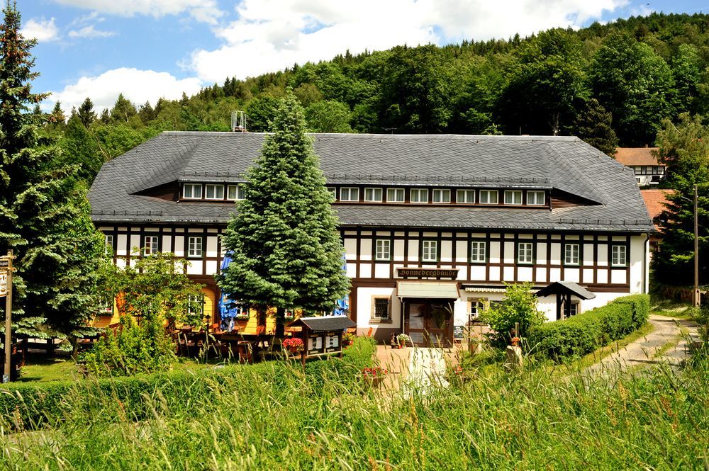 Wanderhotel Sonnebergbaude Waltersdorf  Exteriör bild