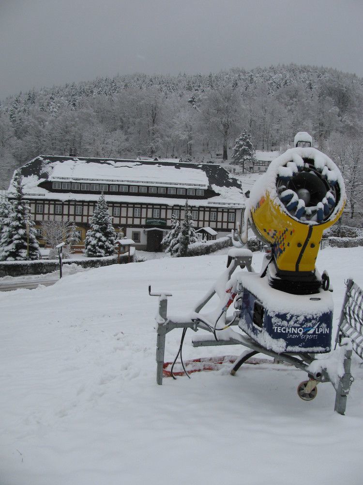 Wanderhotel Sonnebergbaude Waltersdorf  Exteriör bild